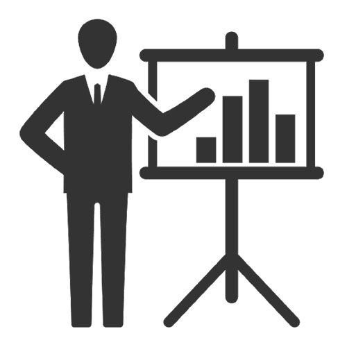 drawing of a presentation